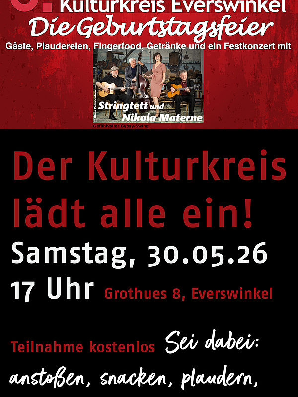 Geburtstagsfeier Kulturkreis Everswinkel